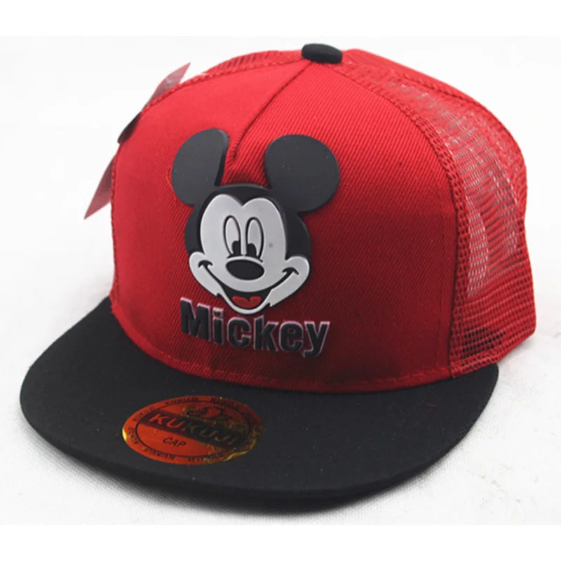 Детская шапка с мультяшной мышкой для мальчиков и девочек вентилируемая милая