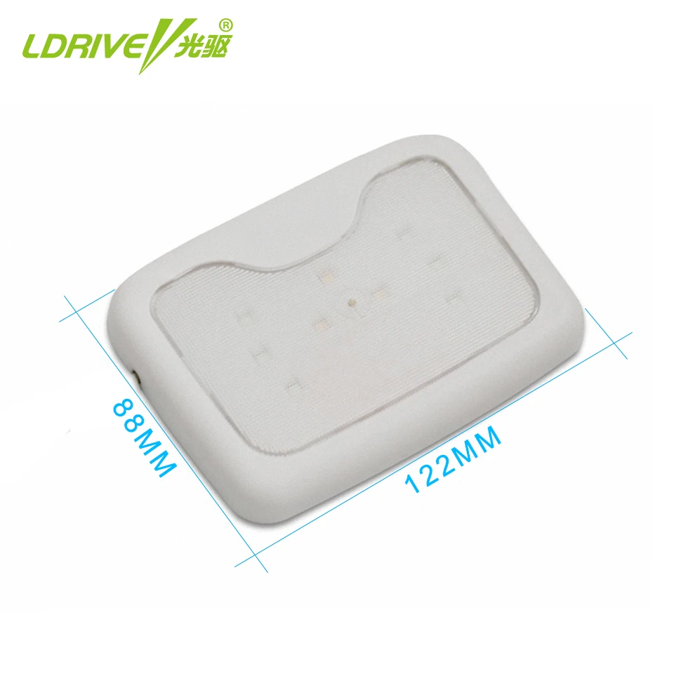 LDRIVE 1 шт. регулируемый двухцветный светильник для чтения в автомобиле дома