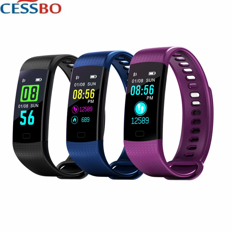 Y5 Smartband Цвет группа 24'h Монитор Сердечного Ритма Смарт-Браслет спортивный