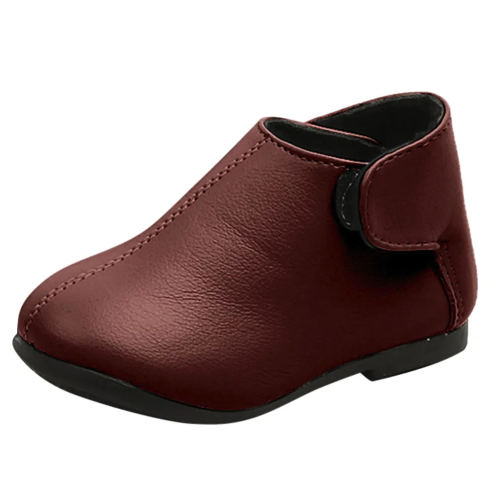 Детские теплые ботинки Martin для мальчиков и девочек зимняя повседневная обувь