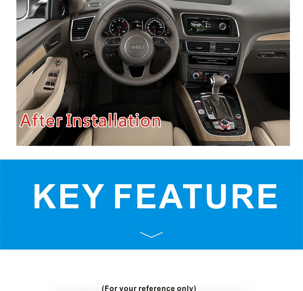 MERRWAY 8,8 '' стиль 2009- для Audi Q5 Мультимедиа Навигация приборной панели DVD плеер Android 7,1 4+ 32 ГБ