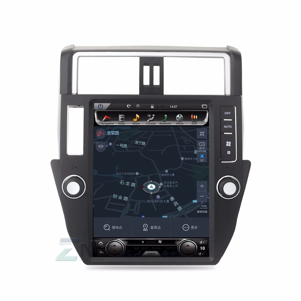 12.1 &quotAndroid 6.0 стерео для Toyota Land Cruiser Prado 2010 2011 2012 2013 авто Радио RDS GPS навигации