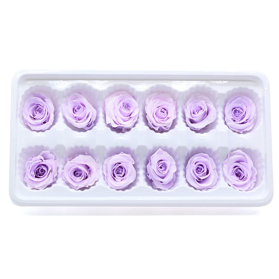 Настоящая Роза Eternelle Doos Natuurlijke Bewaard Bloem Rose 3-4 см Onsterfelijke Rose Valentijnsdag Gift Fleur Eternelle - Цвет: 034