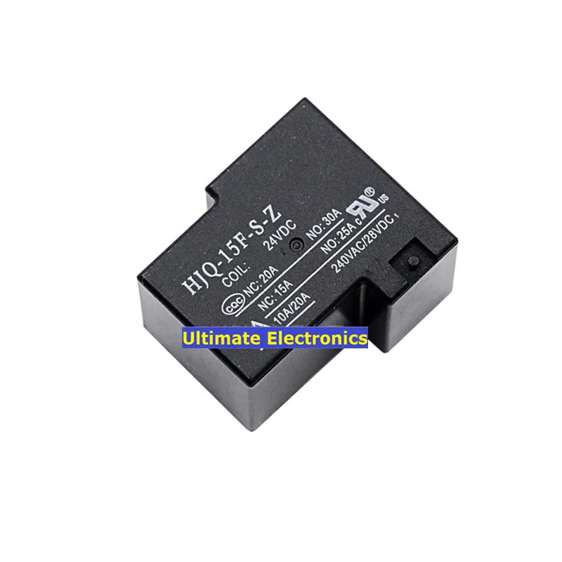 

5pcs Power Relay HJQ-15F-S-Z-24VDC 20A 6 feet Open and Close 24V