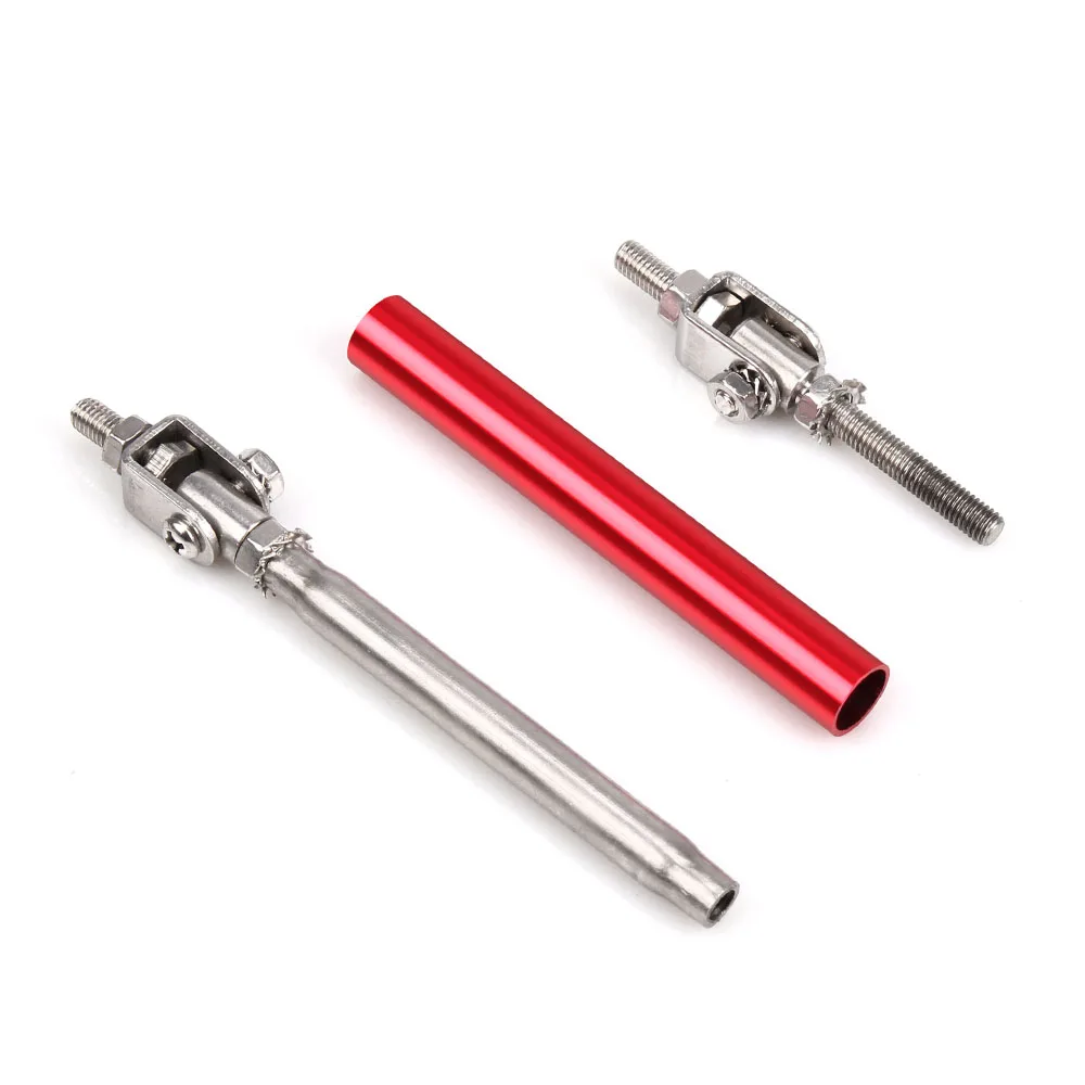 RASTP 2 шт. 85 мм Универсальный Регулируемый автомобильный передний бампер