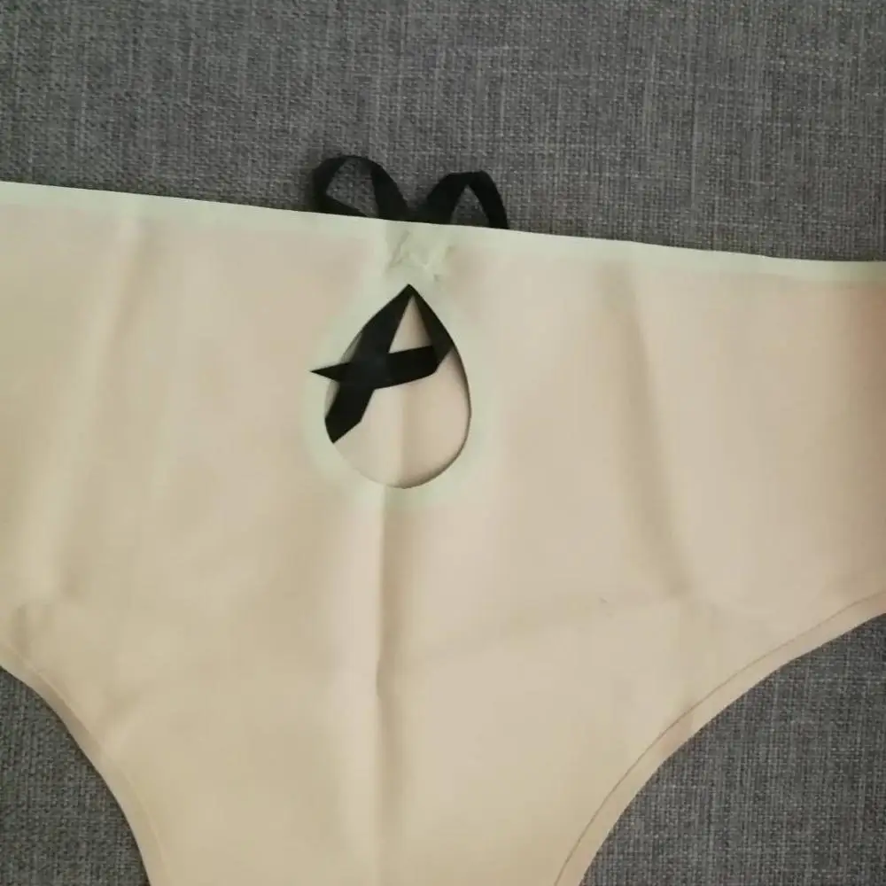 Милая резинка латексные трусы для девочек детское розовое латексное белье