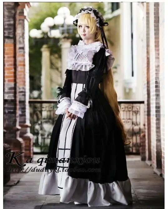 Аниме GOSICK костюм для косплея карнавальное платье в стиле милой Лолиты + головной