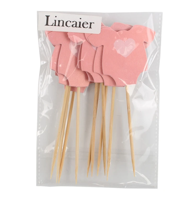 Lincaier/10 шт.; детская одежда для мальчиков и девочек; топперы для кексов; украшения для дня рождения; Детские сувениры; принадлежности для детского душа