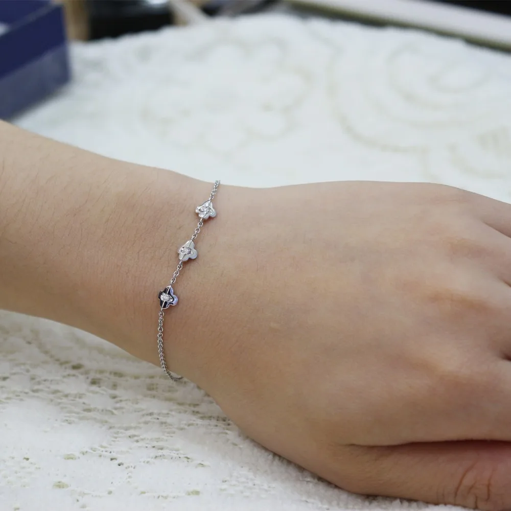 Роскошный золотой браслет в форме сердца LASAMERO 0.71CTW с натуральным бриллиантом и