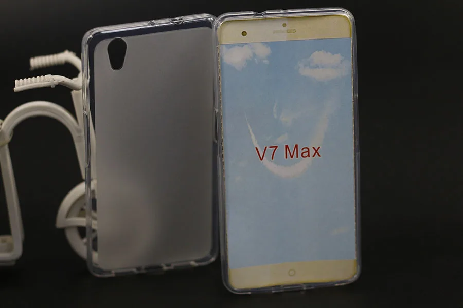 Силиконовый чехол s для телефона ZTE Blade V7 Max гибкий корпус прозрачный мягкий из ТПУ