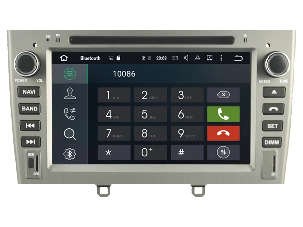 Android 8.0 автомобиль DVD GPS для Peugeot 408 (2010-2011) поддержка DVR WI-FI DSP dab OBD автомобиля