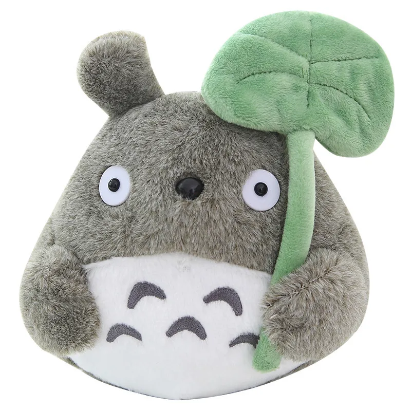 20 cm Cartoon Movie Soft TOTORO Plush Toy Stuffed Lotus Leaf Totoro For Fans | Игрушки и хобби
