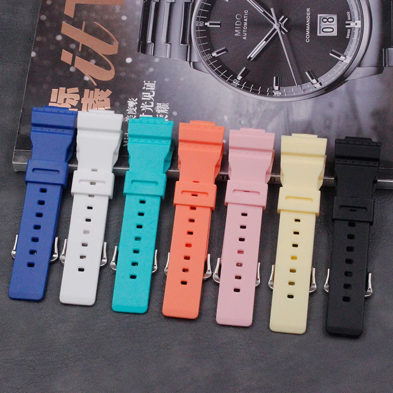 Силиконовый ремешок аксессуары для часов Casio baby G series BA 110/111/112/BGA 130 женские