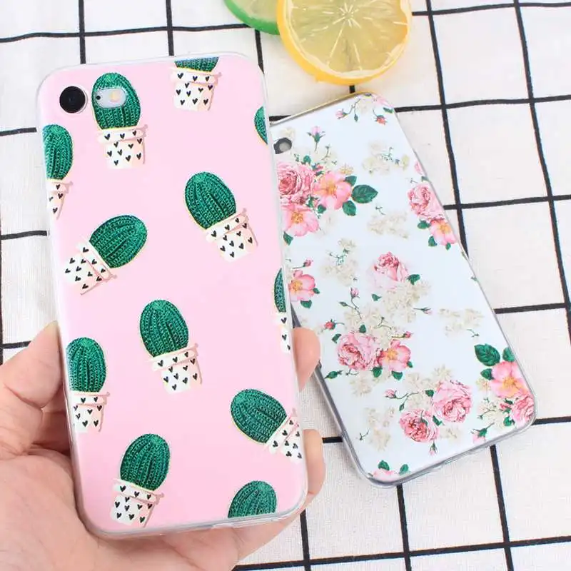 Мягкий силиконовый чехол для iphone x телефона с изображением кошек цветов панды apple