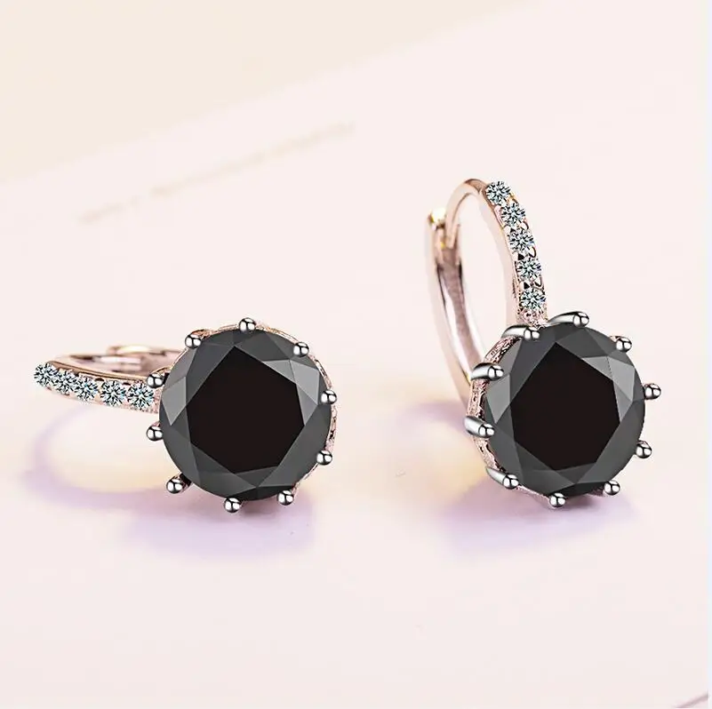 Женские серьги подвески с кристаллами Swarovski серебро 925 пробы|Серьги-подвески| |
