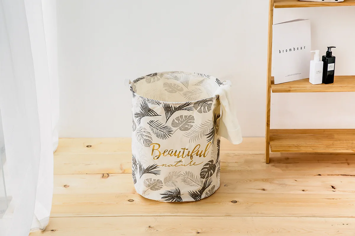 LISM новая корзина для белья в скандинавском стиле Monstera Deliciosa корзины хранения