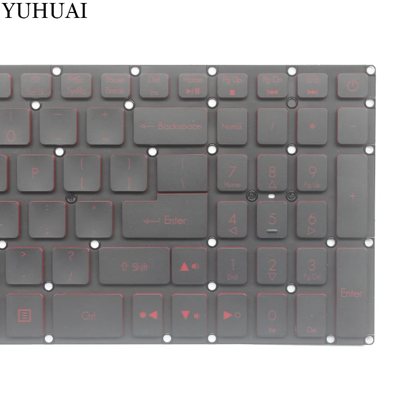 Новая клавиатура для ноутбука США для acer Nitro AN515-51 AN515-51-705 ноутбука американская, с задней подсветкой клавиатуры