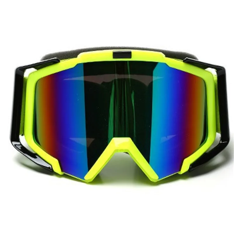 Новинка, лыжные очки для мужчин и женщин, лыжные очки skibrille gafas nieve lunette, мужские лыжные очки для сноубординга, зимние очки - Цвет: green frame