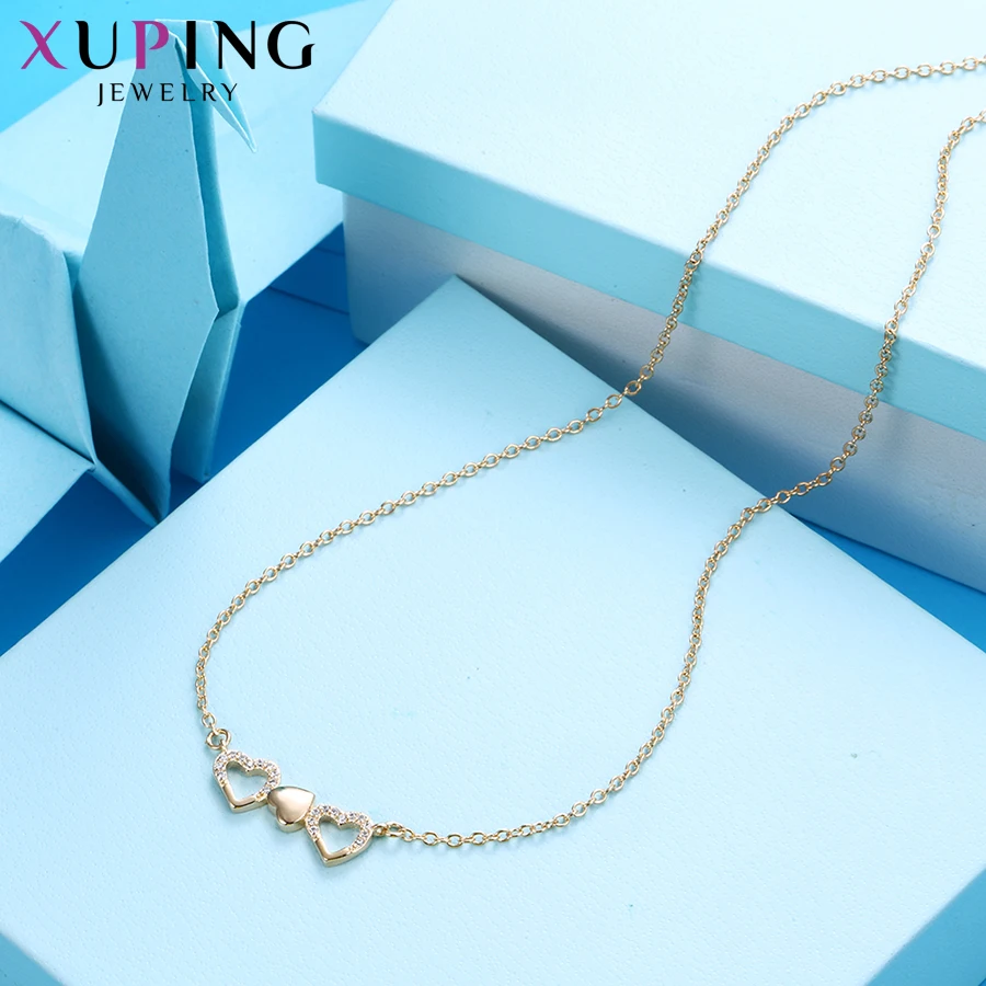 Xuping Fashion Romantic Heart shape Pendant Necklace for Women Jewelry Gift A00612027 | Украшения и аксессуары