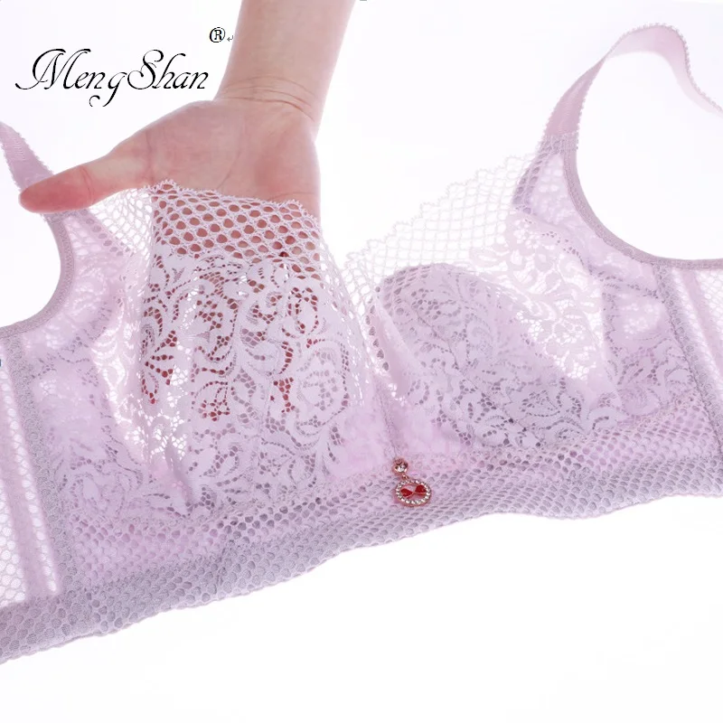 Бюстгальтер пуш-ап + трусы женские 200 кг размера плюс хлопок цвет в ассортименте 1