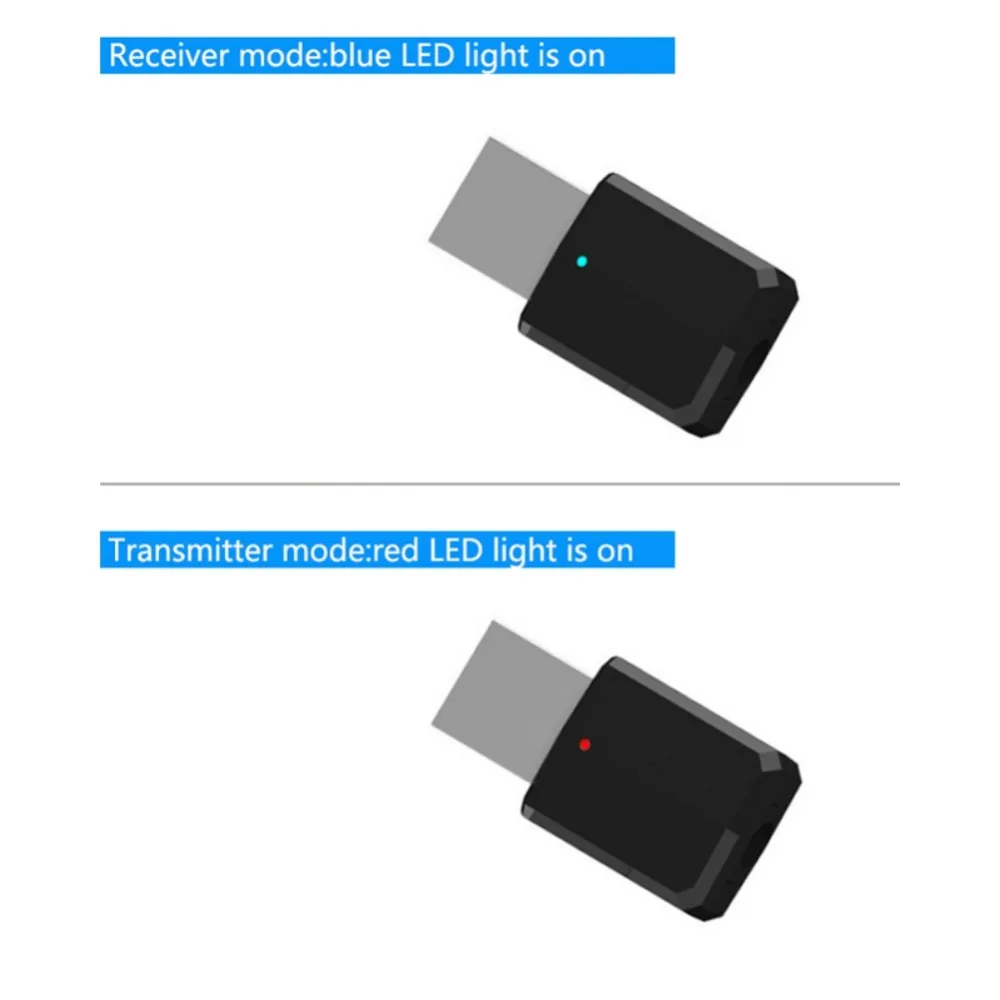 Мини 2в1 4K Bluetooth 5,0 передатчик приемник 3,5 мм AUX USB беспроводной стерео аудио адаптер для домашнего ТВ MP3/4 шт. автомобиля