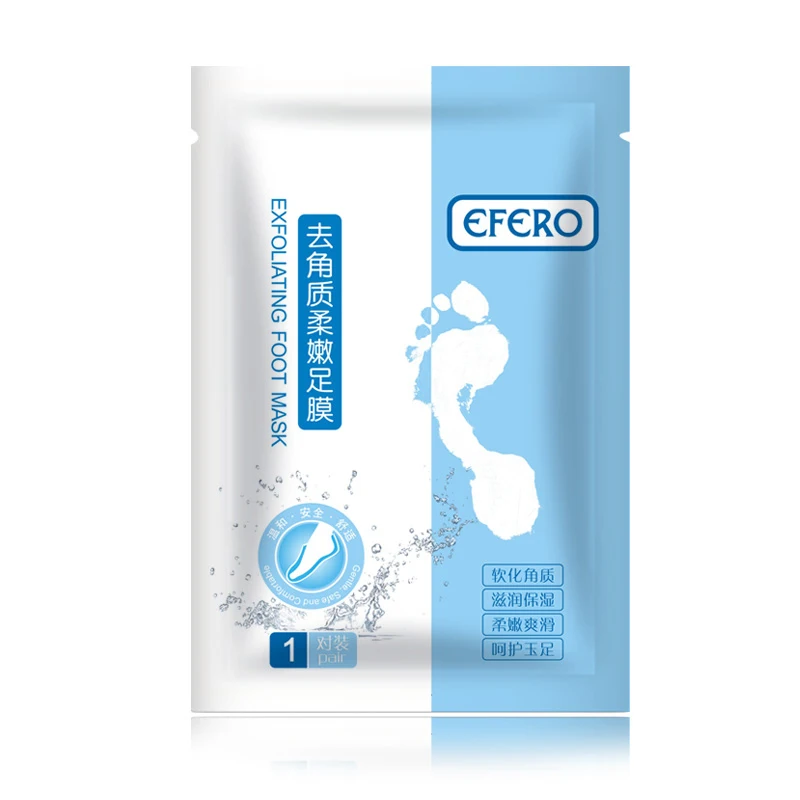 Efero Baby отшелушивающая маска для ног для сна отбеливающий скраб омоложения удаления омертвевшей кожуры делает ноги мягкими гладкими здоровыми TSLM2
