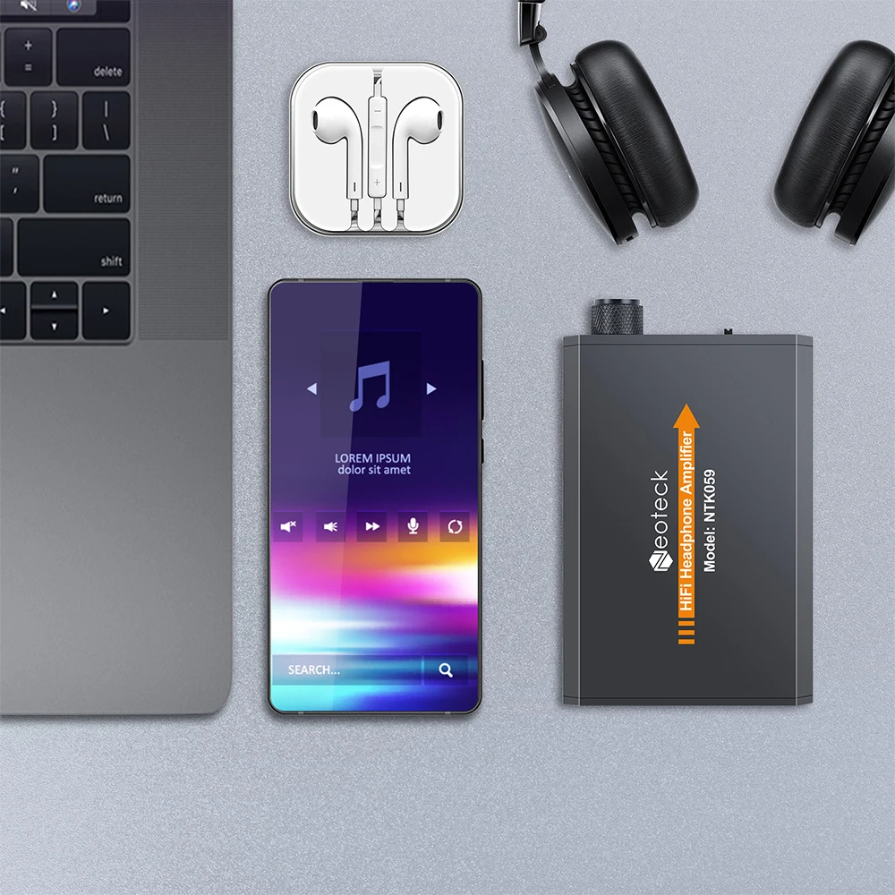 Neoteck мини аудио портативные наушники HIFI усилитель наушников 3,5 мм студийный аудио вход усилитель для iPhone Android музыкальный плеер