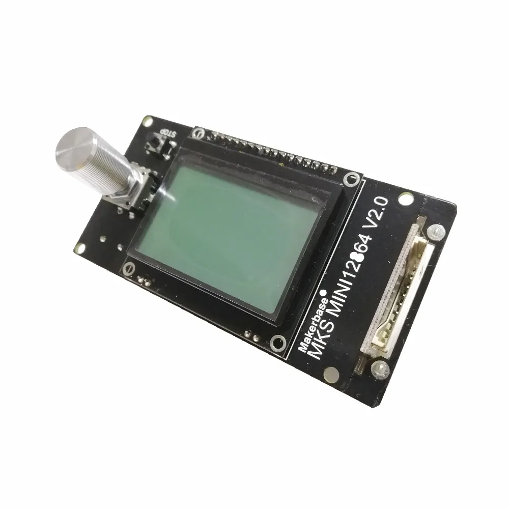 MKS база Встроенная Материнская плата + MINI12864LCD панель DIY Набор для начинающих ramps 1 4