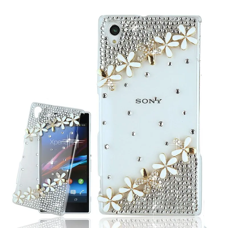 3D Блестящий чехол для Xperia L3 Compact Rhinestone телефона Sony L1 L2 XZ3 XZ1 XZ XZS Premium XZ2 Plus чехол| |