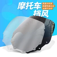 motorcycle windscreen airflow deflector windshield for kawasaki zzr400 zzr 400