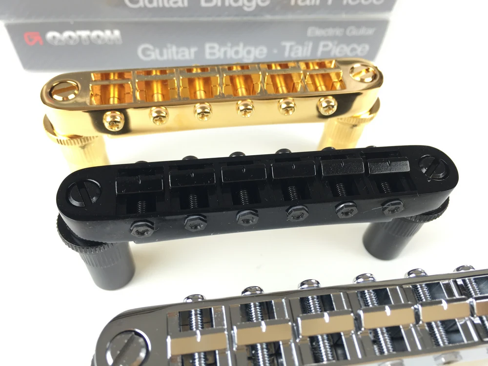 GOTOH GE103B-T седло Tune-O-Matic стиль электрогитара мост для Epip стандарт LP SG точка на заказ сделано в Японии