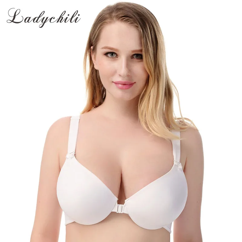 Женский бюстгальтер с застежкой спереди тонкой чашкой | Женская одежда