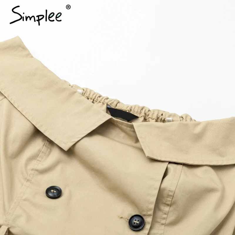 Милое сексуальное платье Тренч с открытыми плечами женская элегантная верхняя