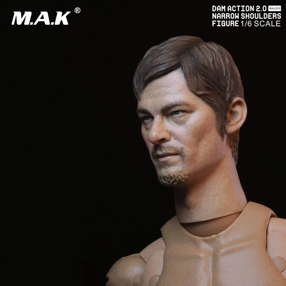Экшн-фигурка Ходячие мертвецы 1/6 фигурки с узкими плечами и телом Норман Марк