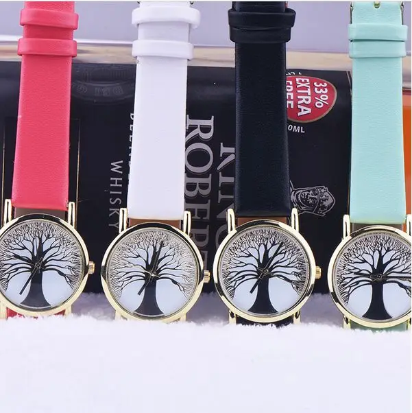 Модные часы Tree Of Life женские милые горячая Распродажа часов Роскошные Кварцевые