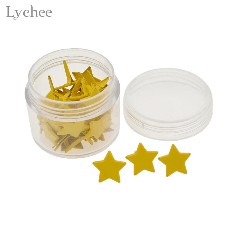Lychee DIY принадлежности для рукоделия альбом для скрапбукинга украшения две ноги Brads бумажные поделки для свадьбы декор Снежинка Сердце дизайн