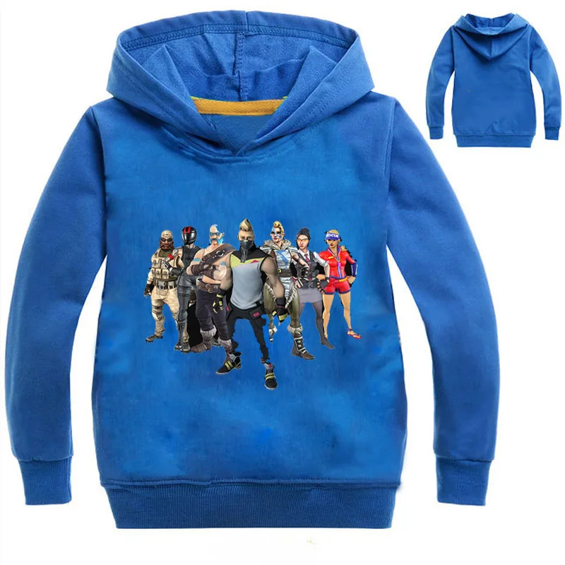 Толстовка с капюшоном для мальчиков и девочек 2 16 лет|Толстовки кофты| |