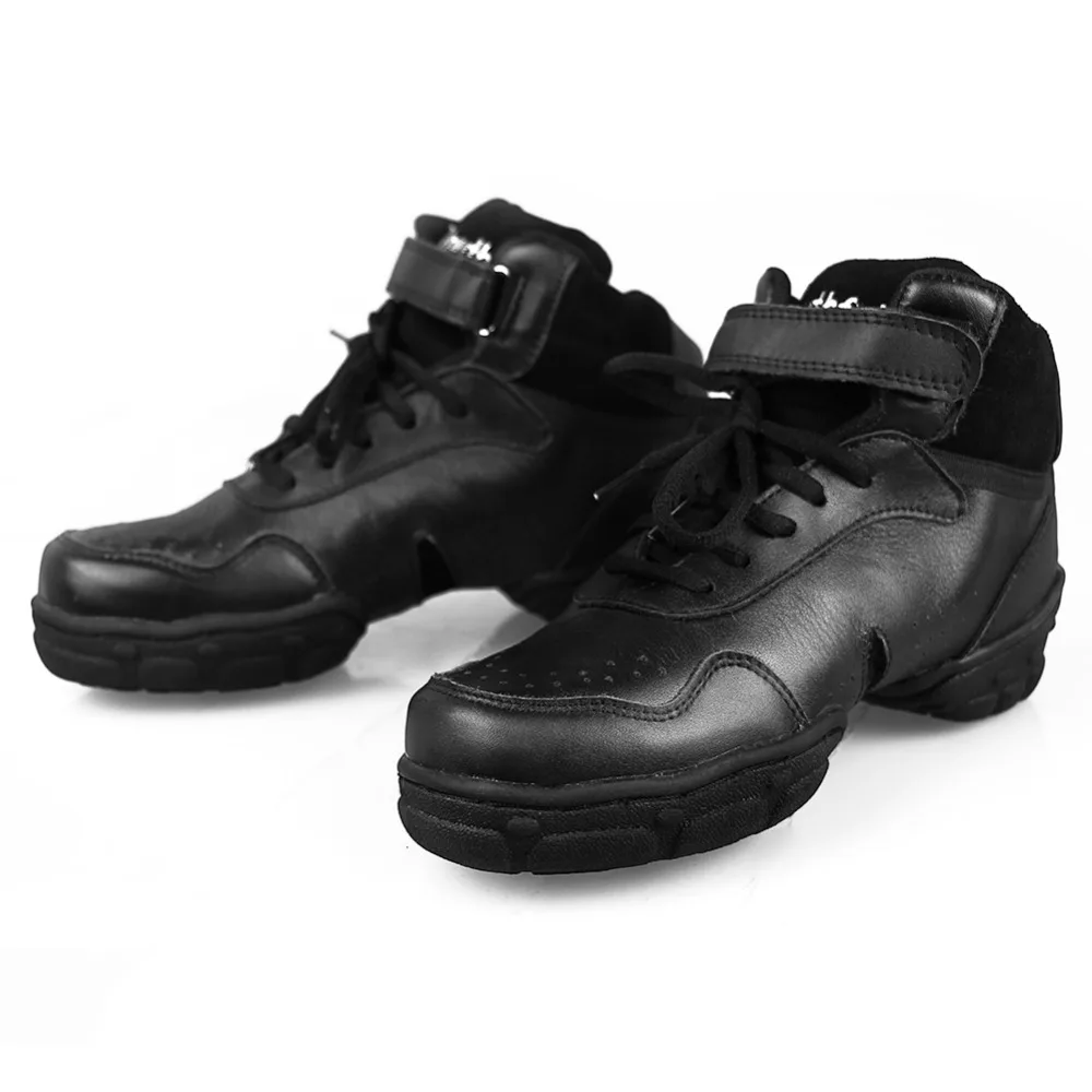 Новое поступление популярные танцевальные кроссовки для взрослых/свиная кожа