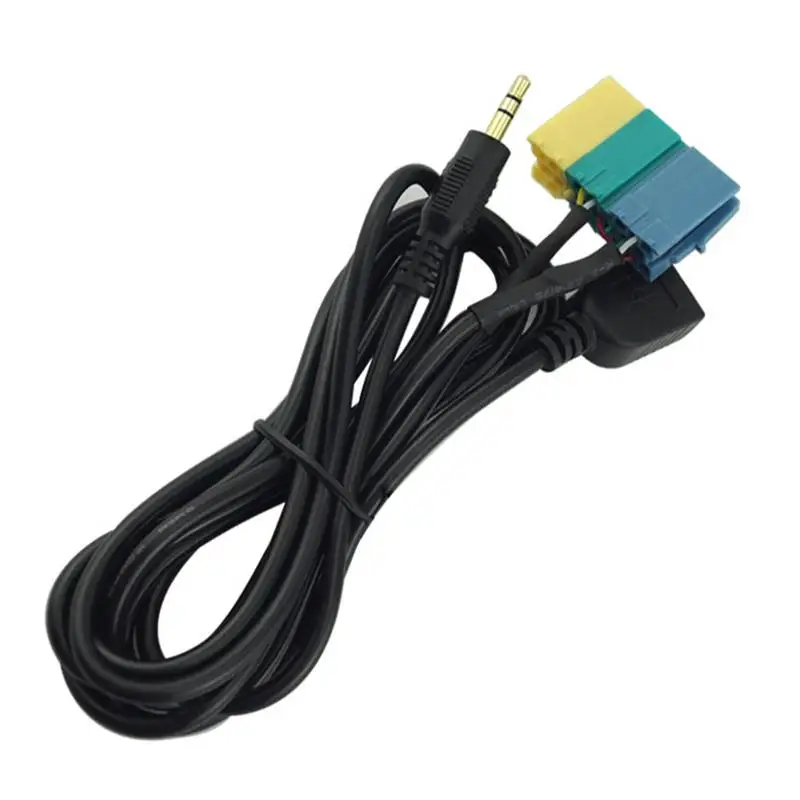 Автомобильный аудио адаптер 2 в 1 3 5 мм и USB разъем автомобильный кабель AUX для Hyundai