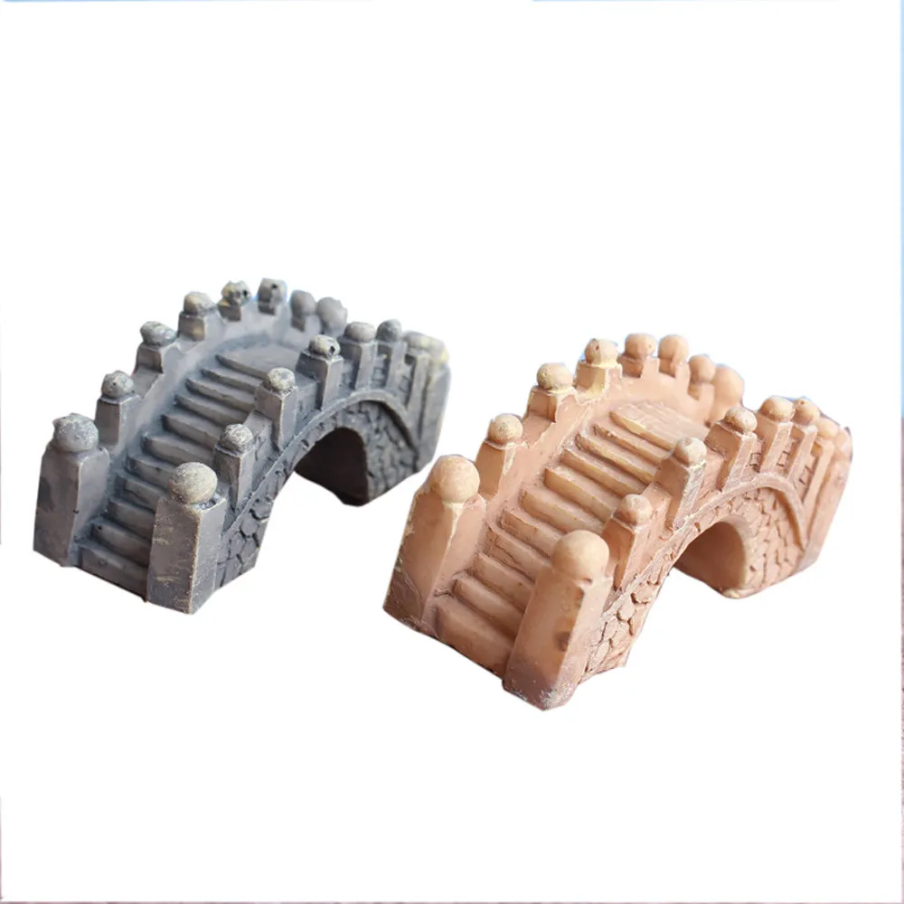 Аксессуары для украшения дома 1 шт. миниатюрный садовый маленький мост орнамент