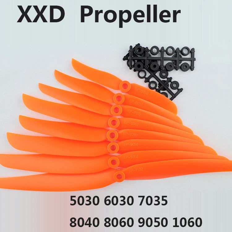 

5PCS Good Quality XXD Direct-drive Propeller for RC Airplane 5030 6030 7035 8040 8060 9050 1060 Aircraft Props Free Shipping