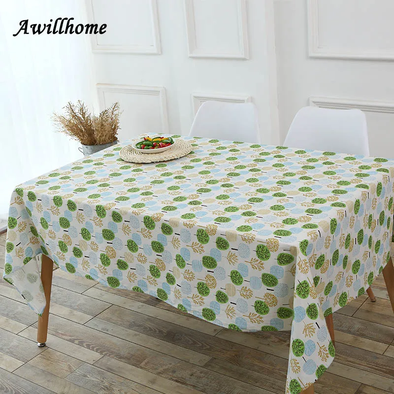 Скатерть из пасторы Awillhome прямоугольная льняная скатерть для стола 11 размеров