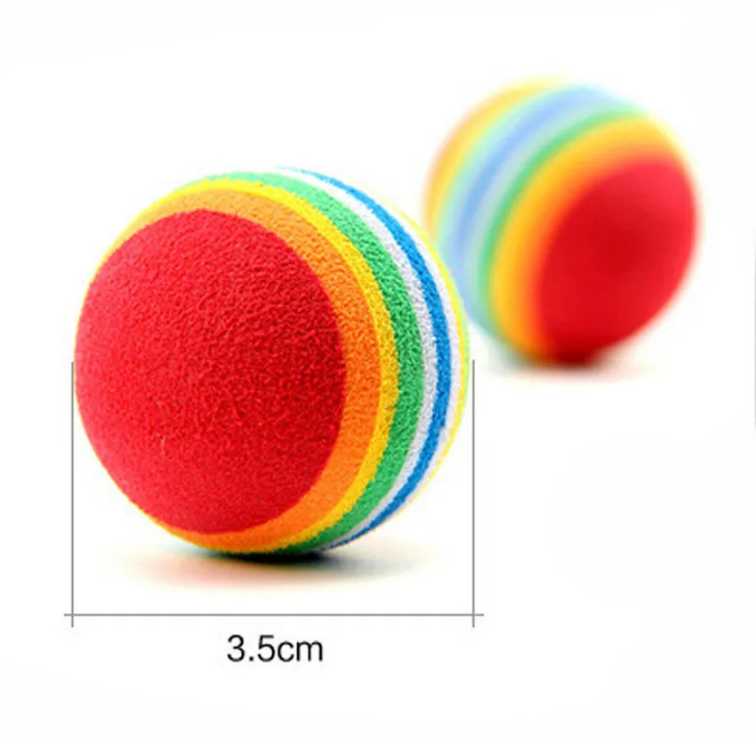 6 шт./лот маленькие цветные питомцы кошки котенка из мягкой пены радужные игровые