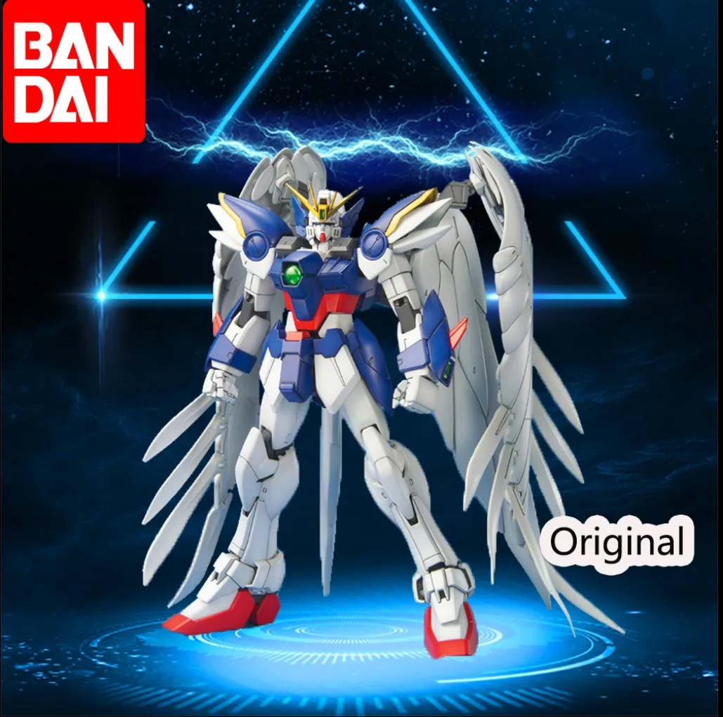 

Набор для сборки одежды Bandai Gundam MG Wing Gundam Zero 1/100, фигурки героев, игрушечные подарки