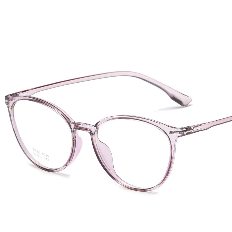 Новая оправа для очков TR90 с круговой ультралегкой оправой подходит близорукости.