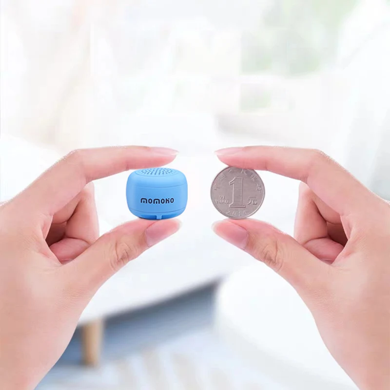 Мини bluetooth динамик сабвуфер с кончиком пальца одной кнопкой функция камеры можно