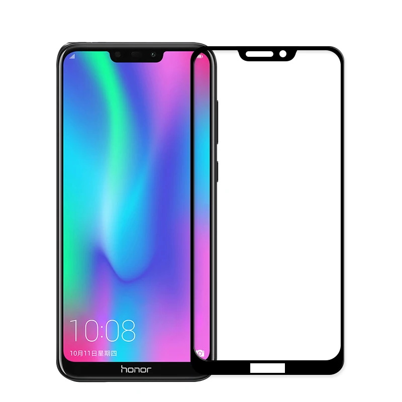 Keajor стекло для Huawei Honor 8c закаленное полное покрытие Передняя пленка экран с