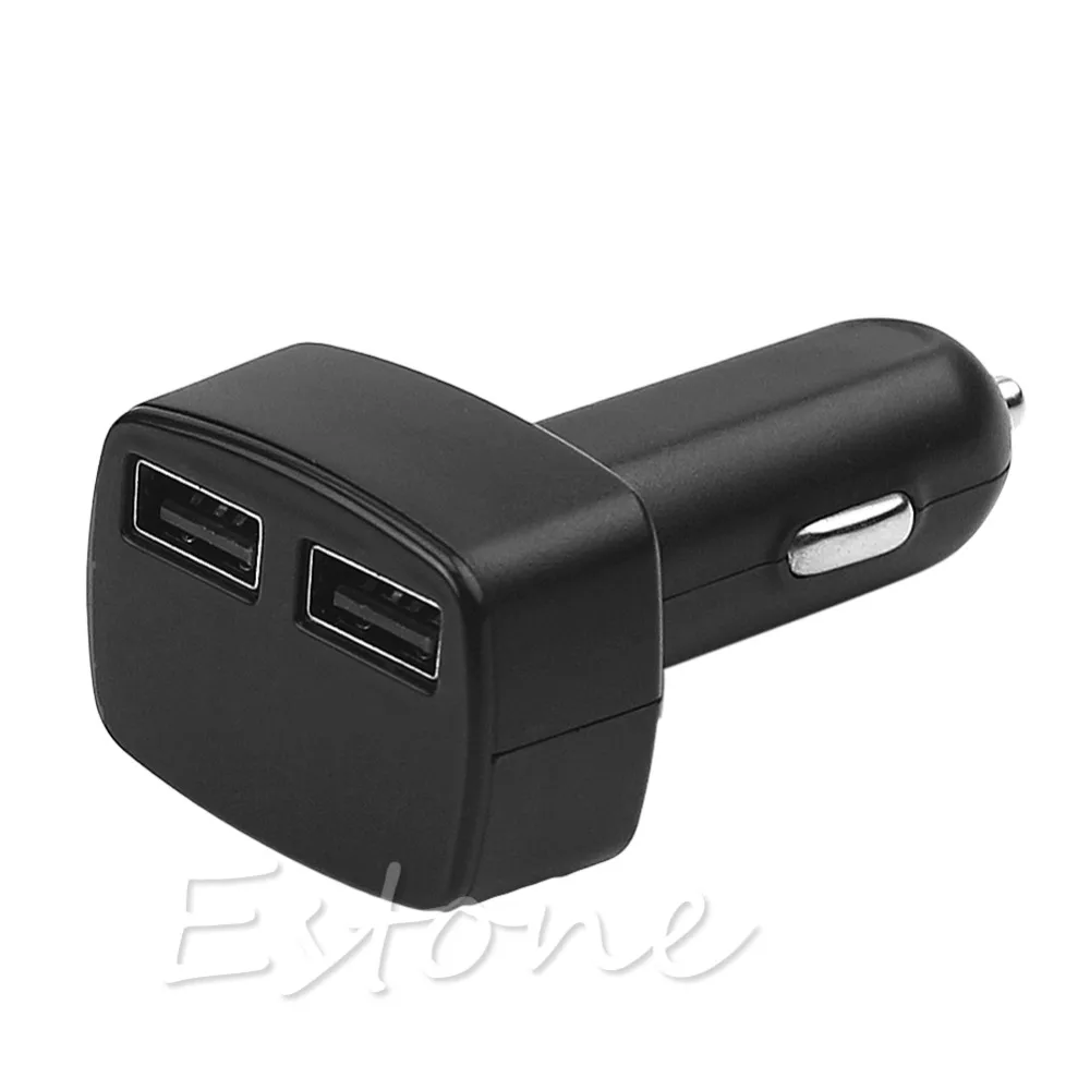 Новинка 4 в 1 Автомобильное зарядное устройство с двойным USB адаптером напряжение