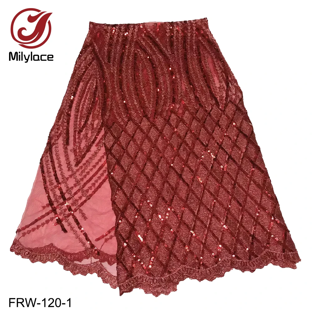 Блестки Тюль Сетка кружевная ткань модная африканская Свадебная | Дом и сад