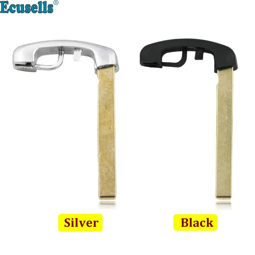 

Silver or Black insert key emergency key blade for BMW F CAS4 CAS4+ 3 5 6 7 Series X5 2011-2013 Smart remote Key